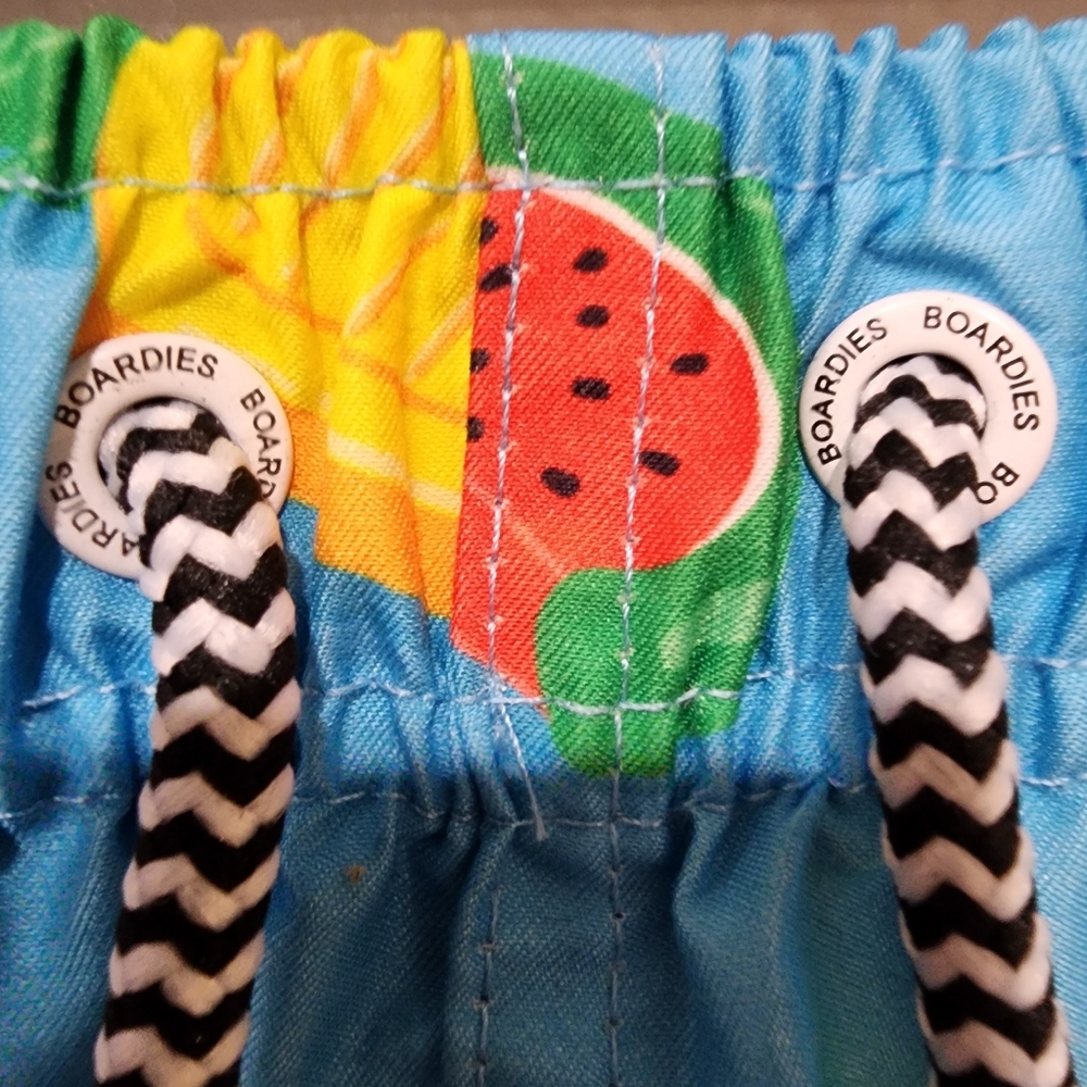 Boardies Apparel Swim Trunks Flamingos Unicorn Donuts Watermelon size Medium - Picture 5 of 8